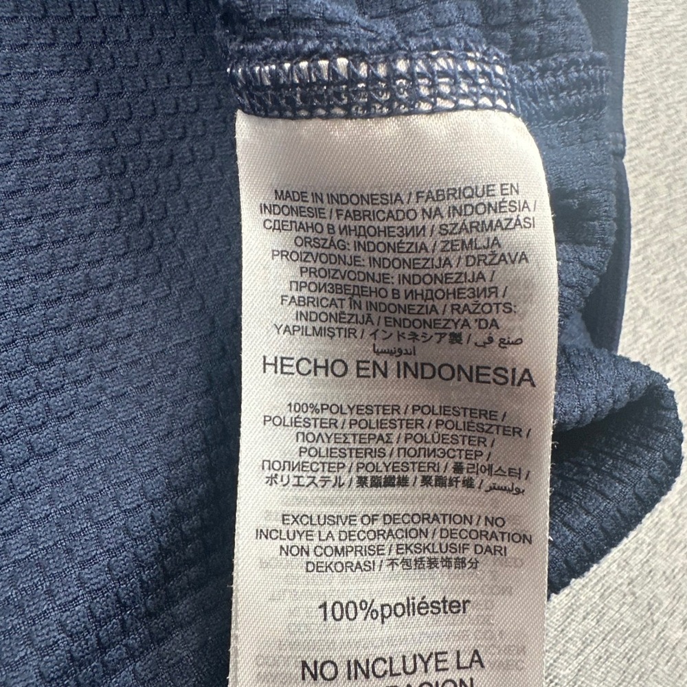Nike Dri-FIT Dallas Cowboys Mens XL Quarter Zip Pullover Navy Blue NFL Training - Picture 6 of 8